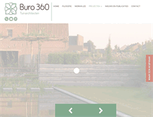 Tablet Screenshot of buro360.be